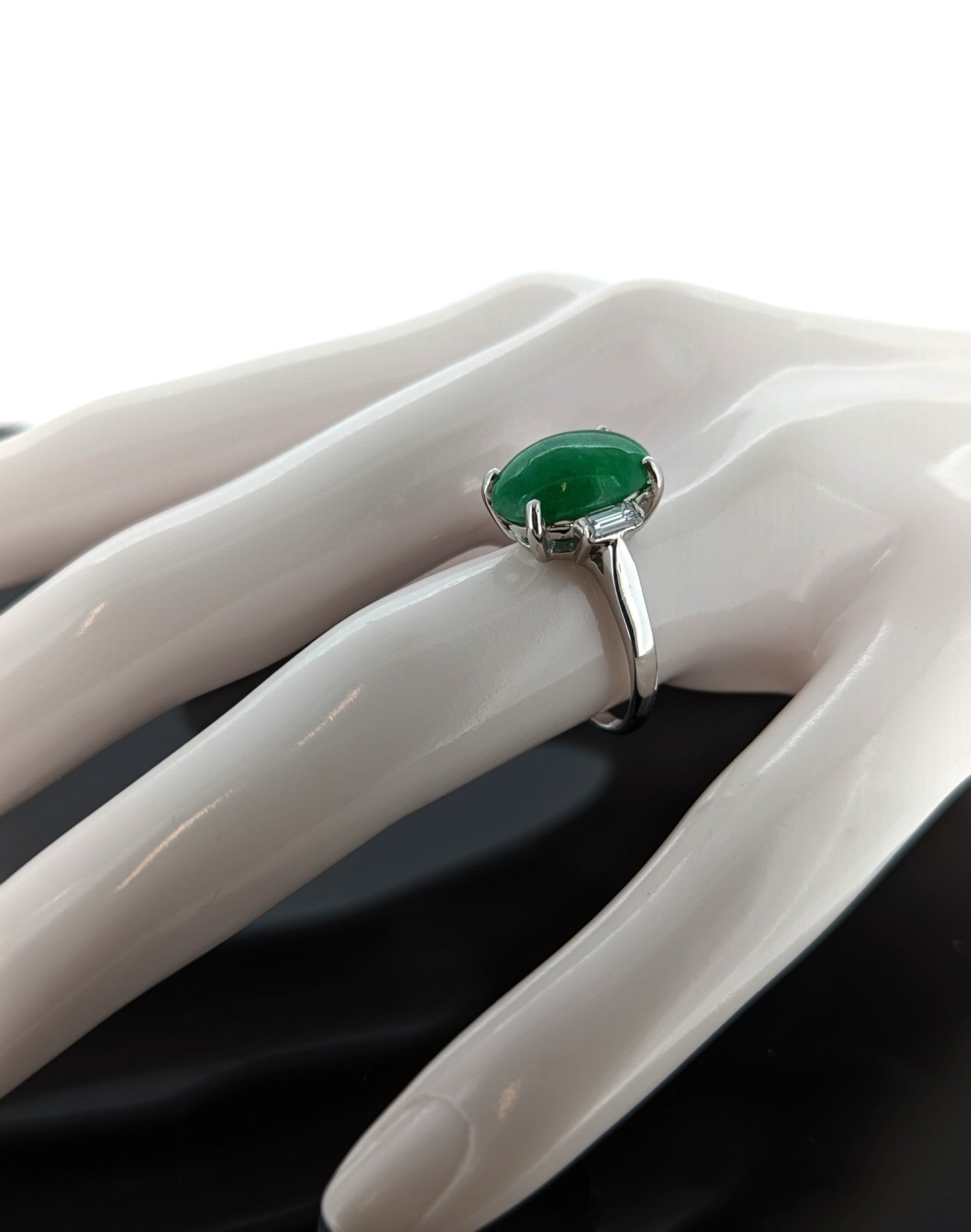 Buy Akshita gems 6.50 Carat Natural Emerald Ring (Natural Panna/Panna stone  Gold Ring) Original AAA Quality Gemstone Adjustable Ring Astrological  Purpose For Men Women By Lab Certified at Amazon.in